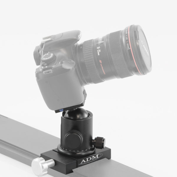 ADM Accessories | D Series | Dovetail Camera Mount | DBCM | DBCM- D Series Ballhead Camera Mount - Installed | Image 2