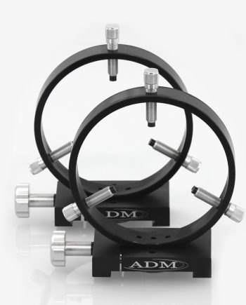 ADM Accessories | D Series | Dovetail Ring | DR125 | DR125- D Series Ring Set. 125mm Adjustable Rings | Image 1