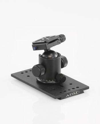 ADM Accessories | D Series | Dovetail Camera Mount | DUP-BCM | DUP-BCM- Universal Dovetail Bar with Ball Head Camera Mount | Image 1