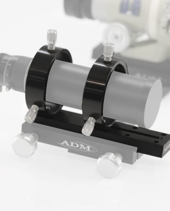 ADM Accessories | V Series | Dovetail Ring | VDUPR75 | VDUPR75- V Series Universal Dovetail Ring Set. 75mm Adjustable Rings - Installed | Image 2