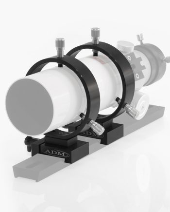 ADM Accessories | V Series | Dovetail Ring | VR100 | VR100- V Series Dovetail Ring Set. 100mm Adjustable Rings - Installed | Image 2