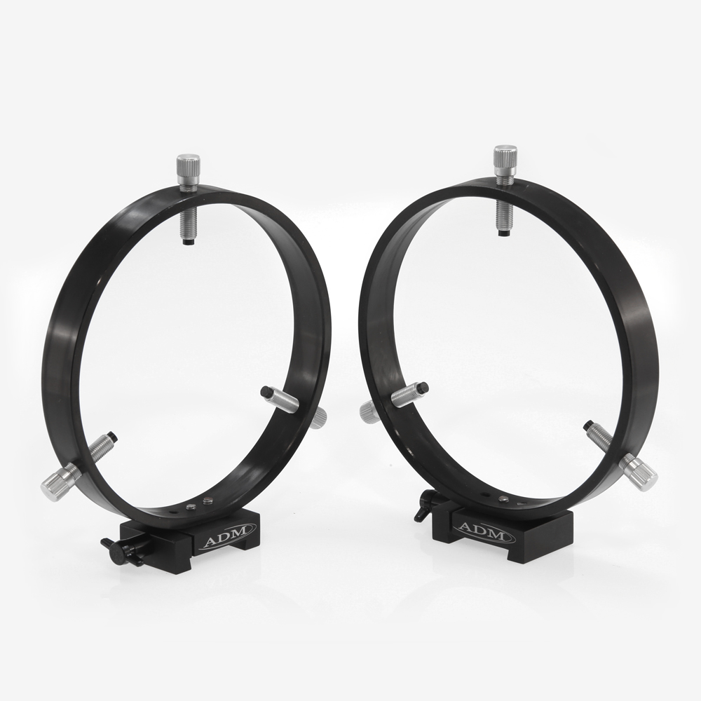 ADM Accessories | V Series | Dovetail Ring | VR175 | VR175- V Series Dovetail Ring Set. 175mm Adjustable Rings | Image 1
