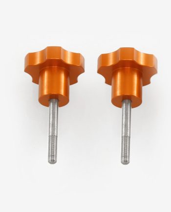 ADM Accessories | Miscellaneous | Thumb Screws - Hand Knobs | CGEM-SAD | Celestron CGEM Saddle Tightening Knobs - Orange | Image 1