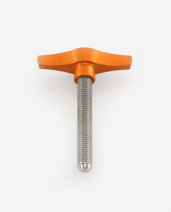 ADM Accessories | Miscellaneous | Thumb Screws - Hand Knobs | CGEM-T | Celestron CGEM “T” Knob - Orange | Image 1